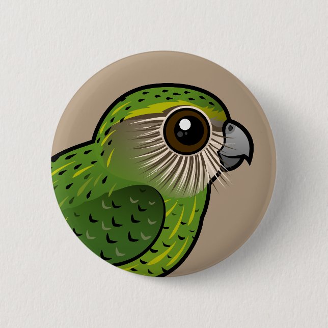 Birdorable Kakapo 2 Inch Round Button (Front)