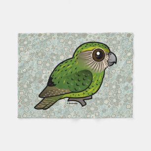 Birdorable Kakapo Fleece Blanket