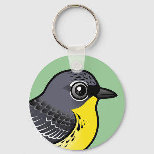 Birdorable Kirtland's Warbler Keychain