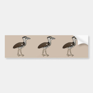 Birdorable Kori Bustard Bumper Sticker