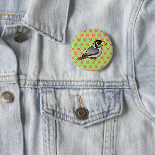 Birdorable Noisy Miner 2 Inch Round Button