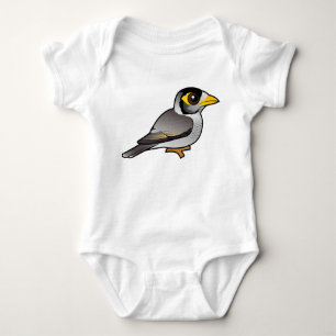 Birdorable Noisy Miner Baby Bodysuit