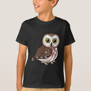 Birdorable Northern Saw-whet Owl T-Shirt