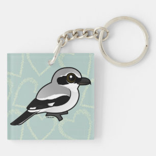 Birdorable Northern Shrike Keychain