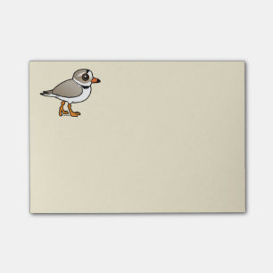 Birdorable Piping Plover Post-it Notes
