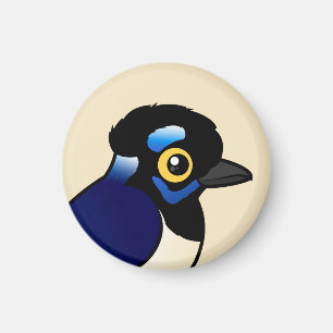Birdorable Plush-crested Jay Magnet