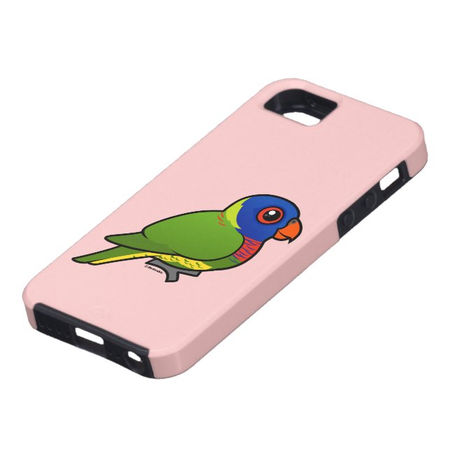 Birdorable Rainbow Lorikeet Case-Mate iPhone Case (Bottom)