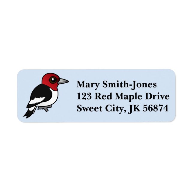 Birdorable Red-headed Woodpecker (Front)