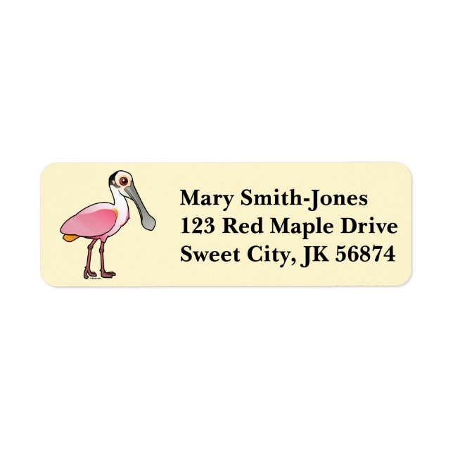 Birdorable Roseate Spoonbill (Front)