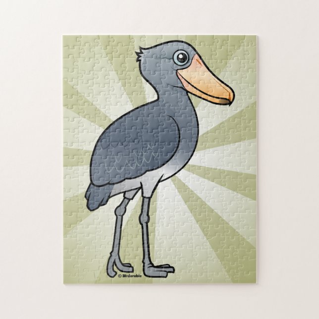 Birdorable Shoebill Jigsaw Puzzle (Vertical)