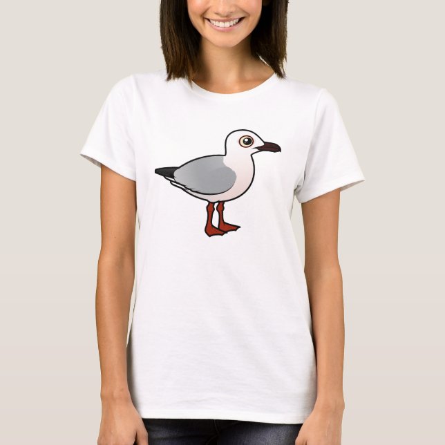 Birdorable Slender-billed Gull T-Shirt (Front)