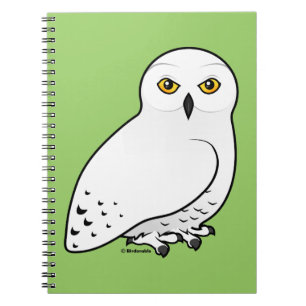 Birdorable Snowy Owl Notebook