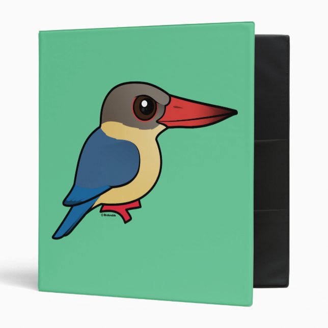 Birdorable Stork-billed Kingfisher Binder (Front/Inside)