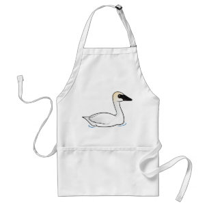 Birdorable Trumpeter Swan Standard Apron