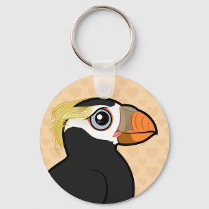 Birdorable Tufted Puffin Keychain