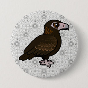 Birdorable Wedge-tailed Eagle 3 Inch Round Button