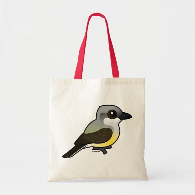Birdorable Western Kingbird Tote Bag (Front)