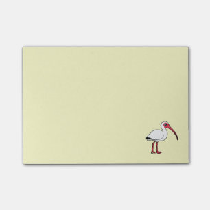 Birdorable White Ibis Post-it Notes