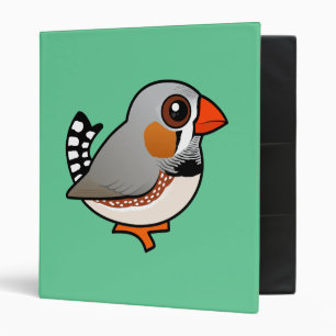 Birdorable Zebra Finch Binder