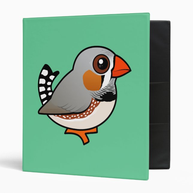 Birdorable Zebra Finch Binder (Front/Inside)