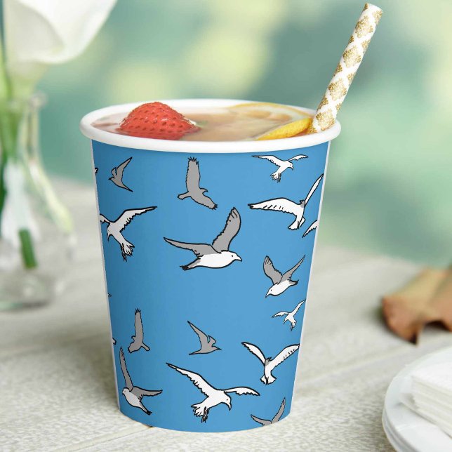 Birds - a Flock of Seagulls Paper Cups (Creator Uploaded)