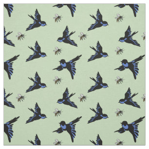 Birds and Bees Fabric