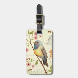 Birds and Bees Luggage Tag