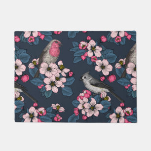 Birds and Blossoms Doormat