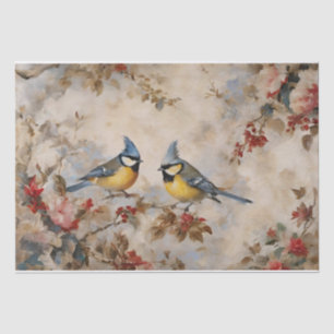 Birds and Branches Decoupage Tissue Paper