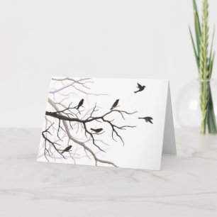 Birds and Branches Greeting Card