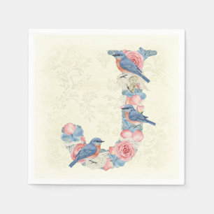 Birds and Flowers, by Natasha Us Napkin
