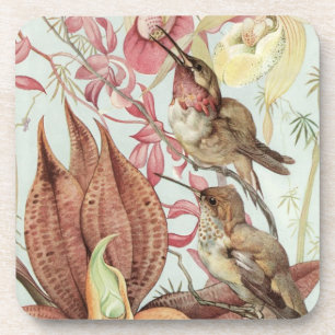 Birds and Flowers Coaster