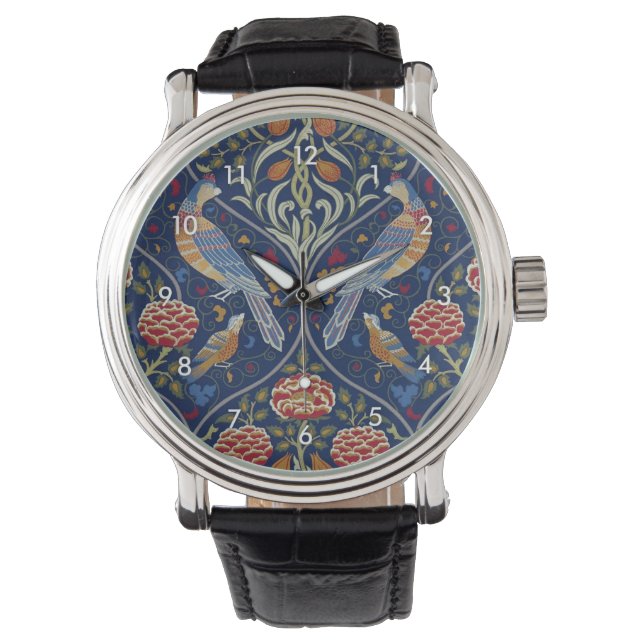 Birds and Flowers, William Morris Watch (Front)