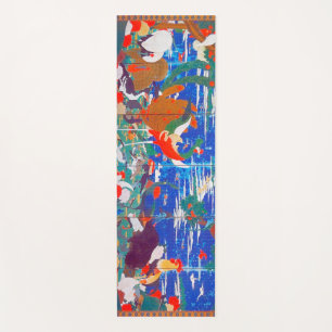 Birds, Animals, and Flowering Plants(Left) Jakuchū Yoga Mat