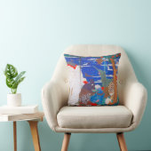 Birds, Animals, and Flowering Plants(Right)Jakuchu Throw Pillow (Chair)