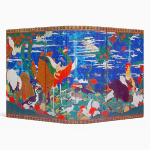 Birds, Animals, & Flowering Plants (Left) Jakuchū Binder