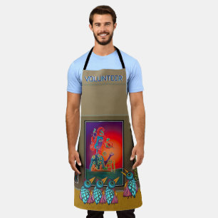 Birds At The Gallery All-Over Print Apron