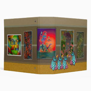 Birds At The Gallery Binder