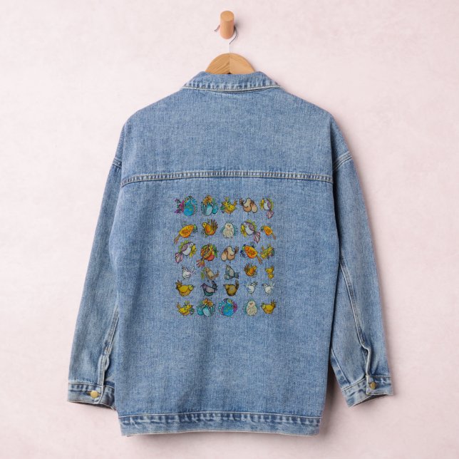 Birds & Birdies Denim Jacket (Hangar)