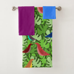 Birds, Birds, Birds  Bath Towel Set
