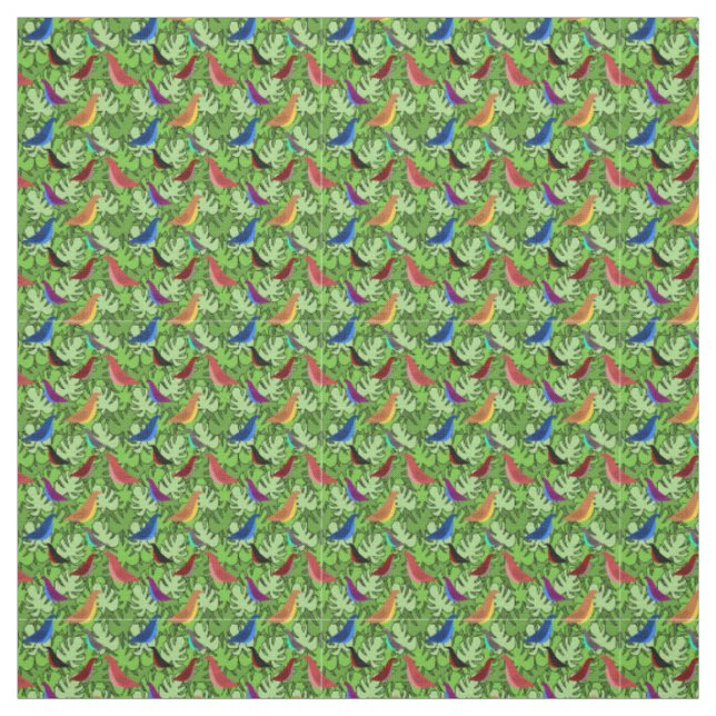 Birds, Birds, Birds  Fabric (Swatch)