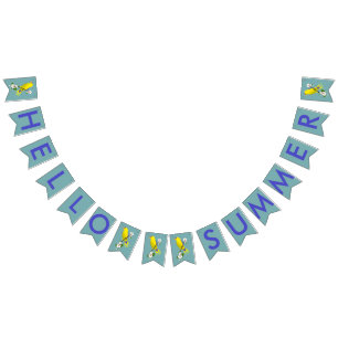 Birds Bunting Flags