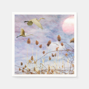 Birds by the Seashore Napkin