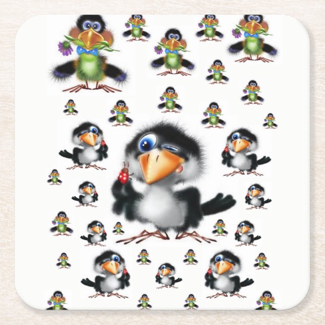 birds coaster (Front)