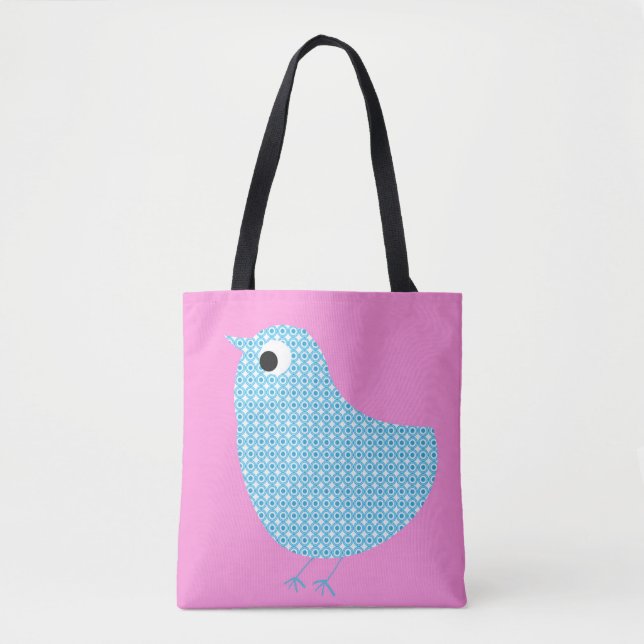 Birds collection Custom All-Over-Print Tote Bag (Front)