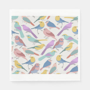 Birds Colour Napkin