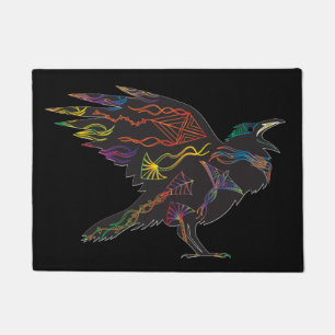 Birds - Crows, Blackbirds - Kites and Ravens  Doormat