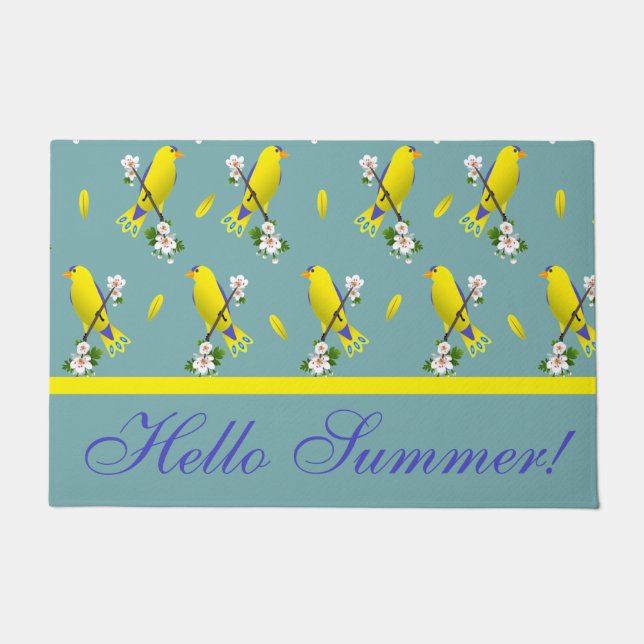 Birds Doormat (Front)