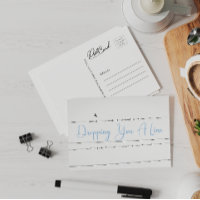 Birds Dropping You a Line Send a Note Say Hi