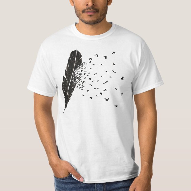 Birds Erupting of a Feather T-Shirt (Front)